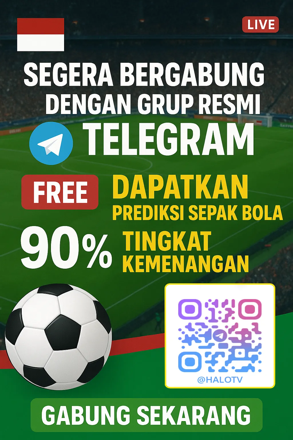 Siaran Langsung Bola Hari Ini – Live Streaming & Jadwal Bola Indonesia-grup-resmi-Telegram