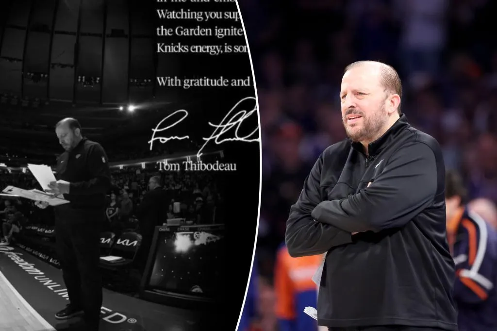 Tom Thibodeau Buka Suara Soal Pemecatan Mengejutkan Knicks